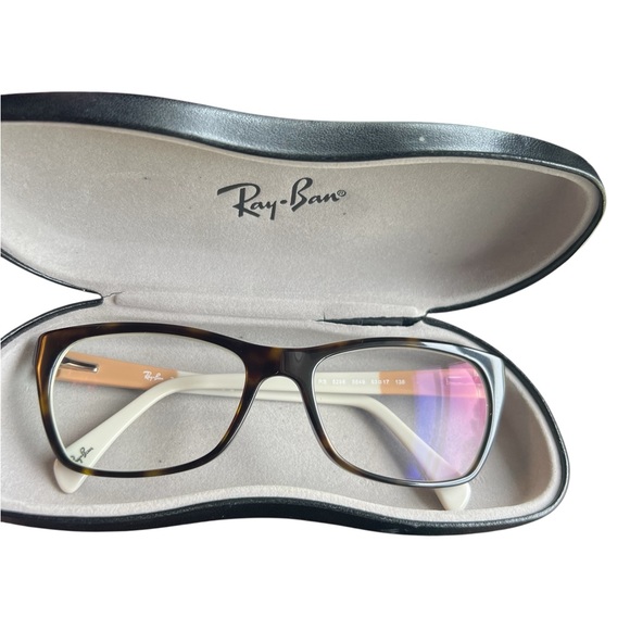 Ray-Ban Accessories - EUC~ Ray Ban Eyeglasses, Frames Only, RB 5298 5549, 53-17-135, DkBrown Tortoise